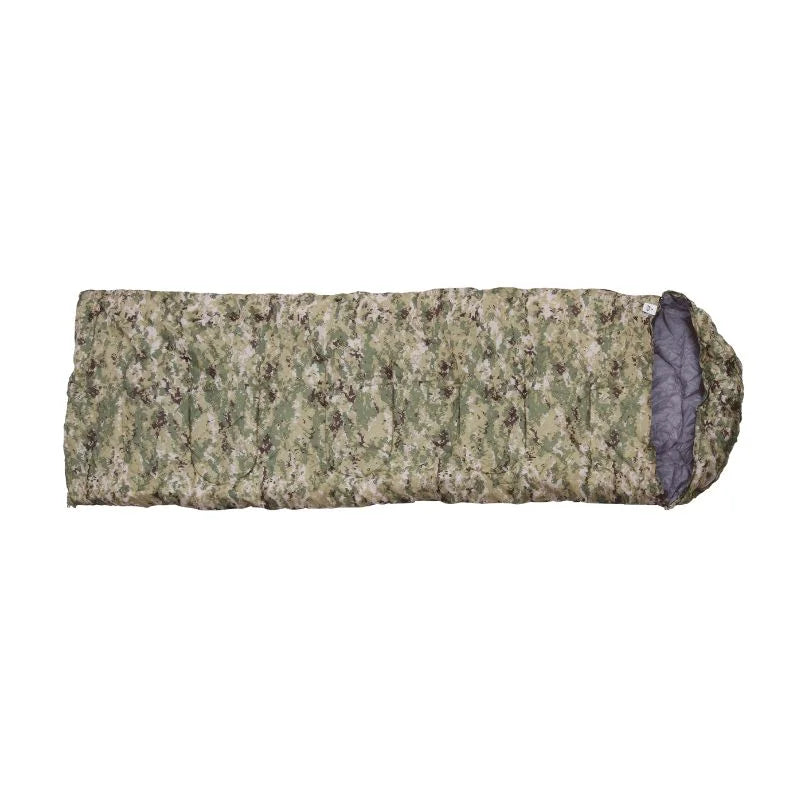 Sobre de dormir camuflado digital con capucha