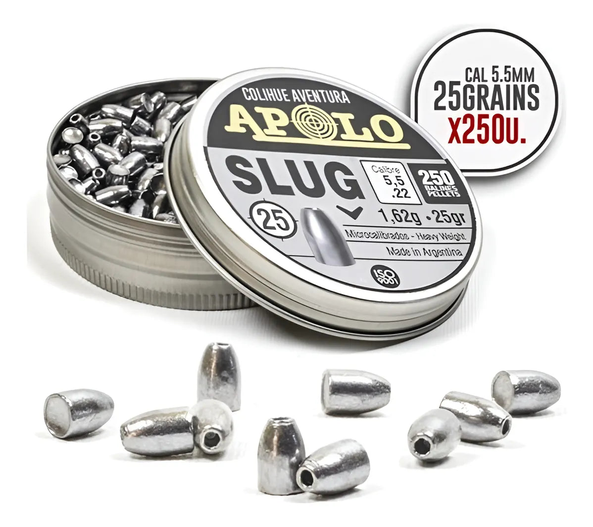 Chumbos Apolo Slug 5.5