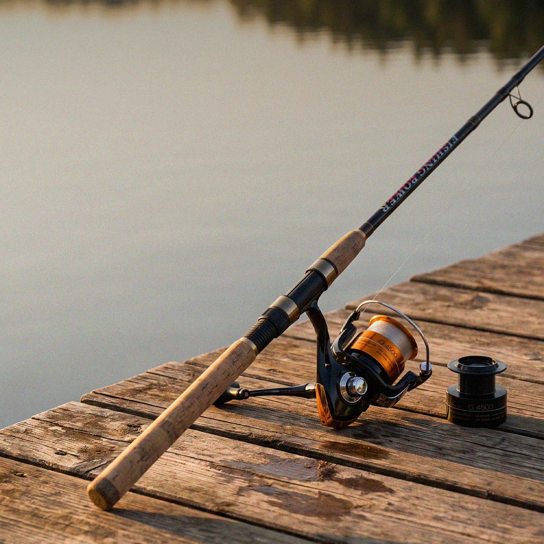 Combo de Pesca Caña Fishing Power 2.70 m + Reel Jarvis Walker 4500