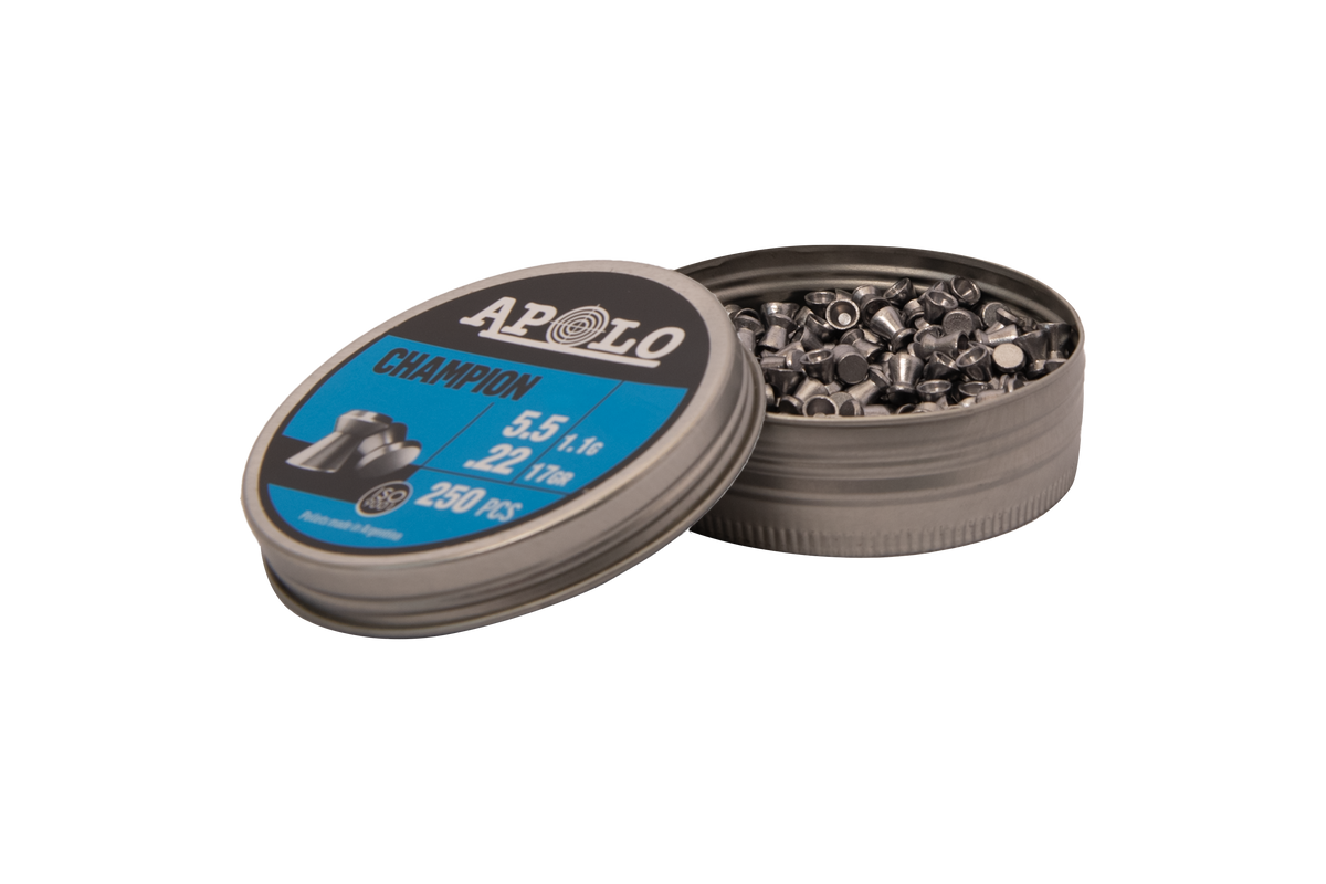 Chumbo Apolo Champion 5.5mm x 250 unidades