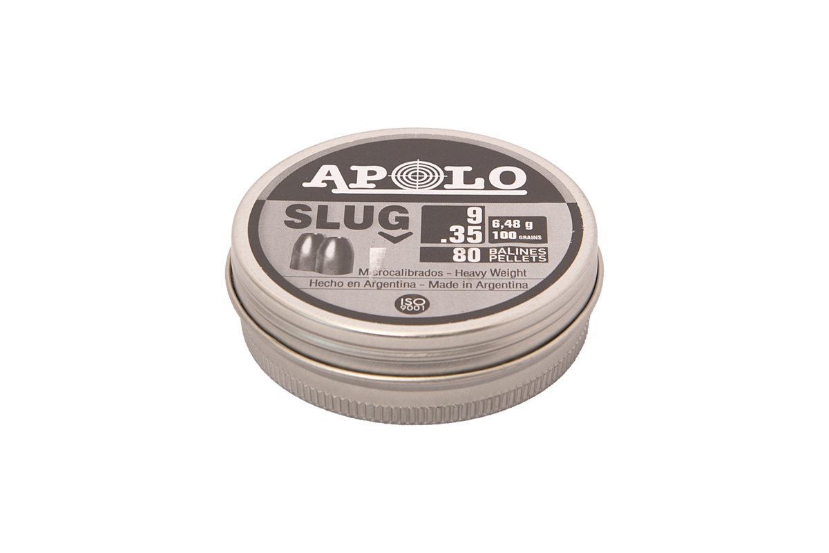 Chumbo Slug 9mm x 80 unidades