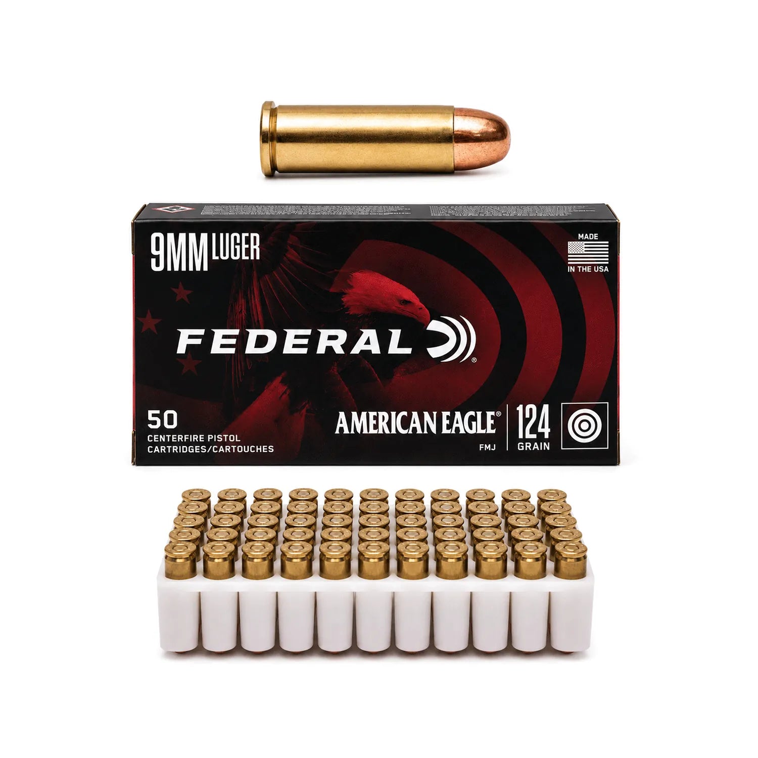 Bala Federal Cal. 9 mm