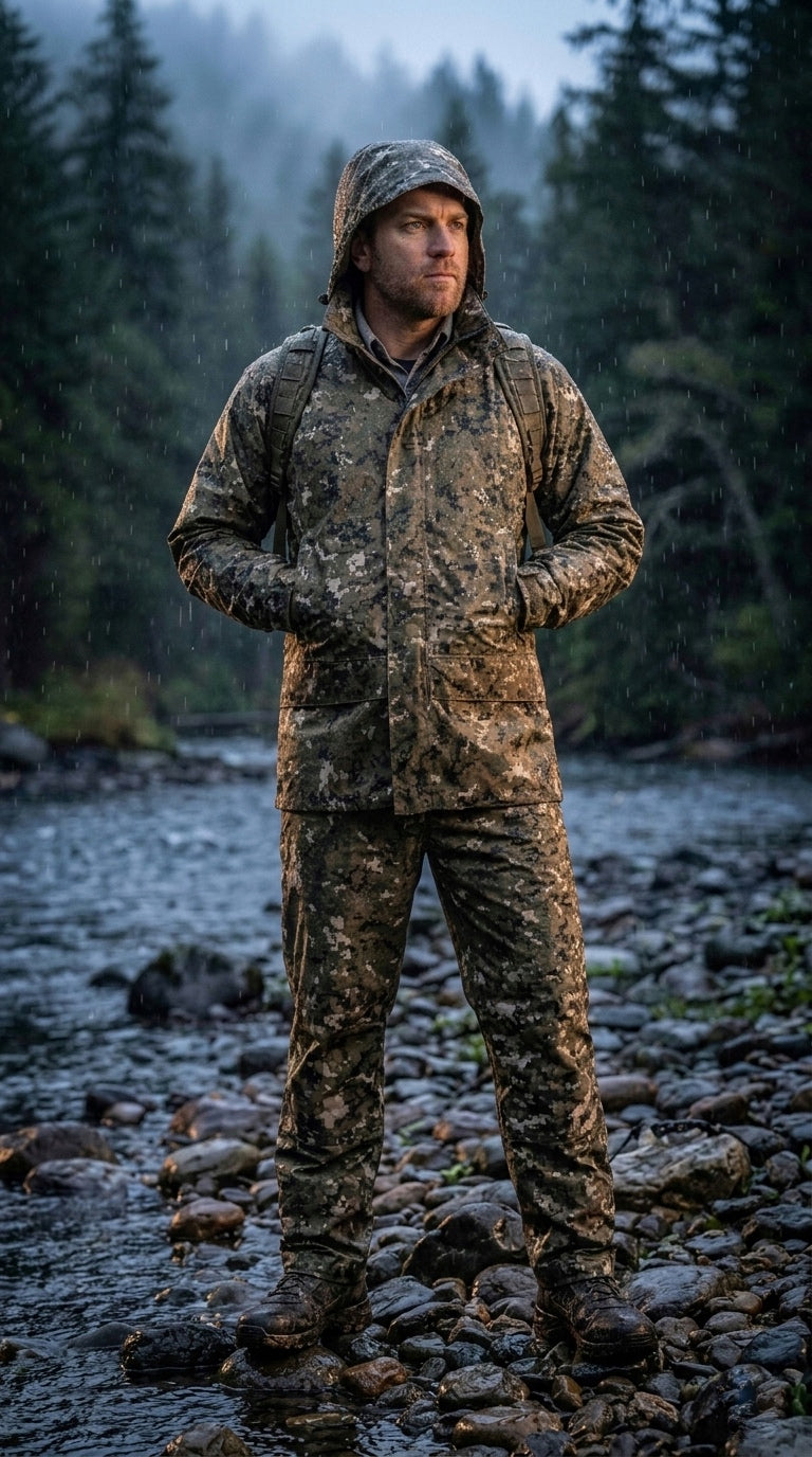 Equipo de Lluvia Camuflado