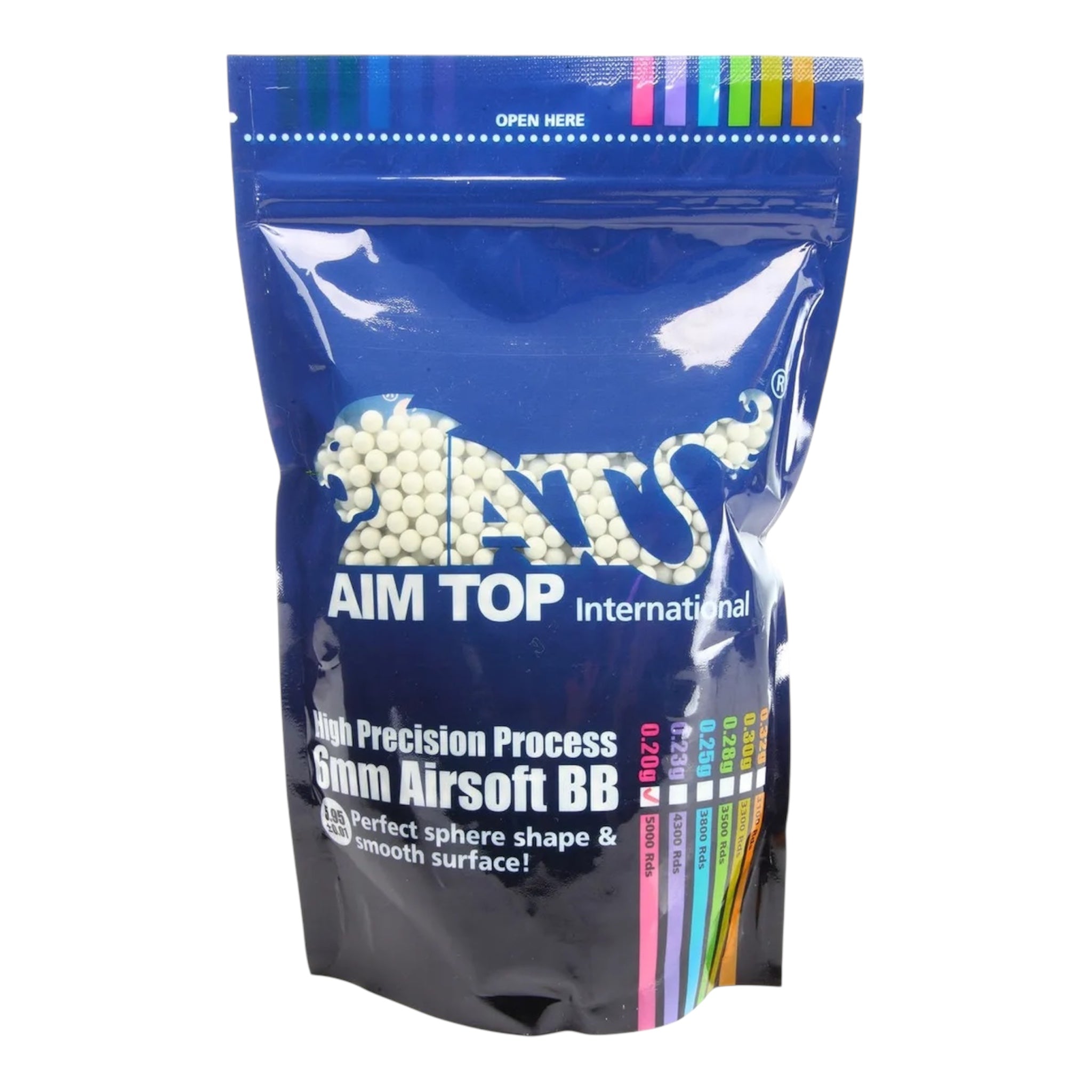 Balines 6mm Plástico