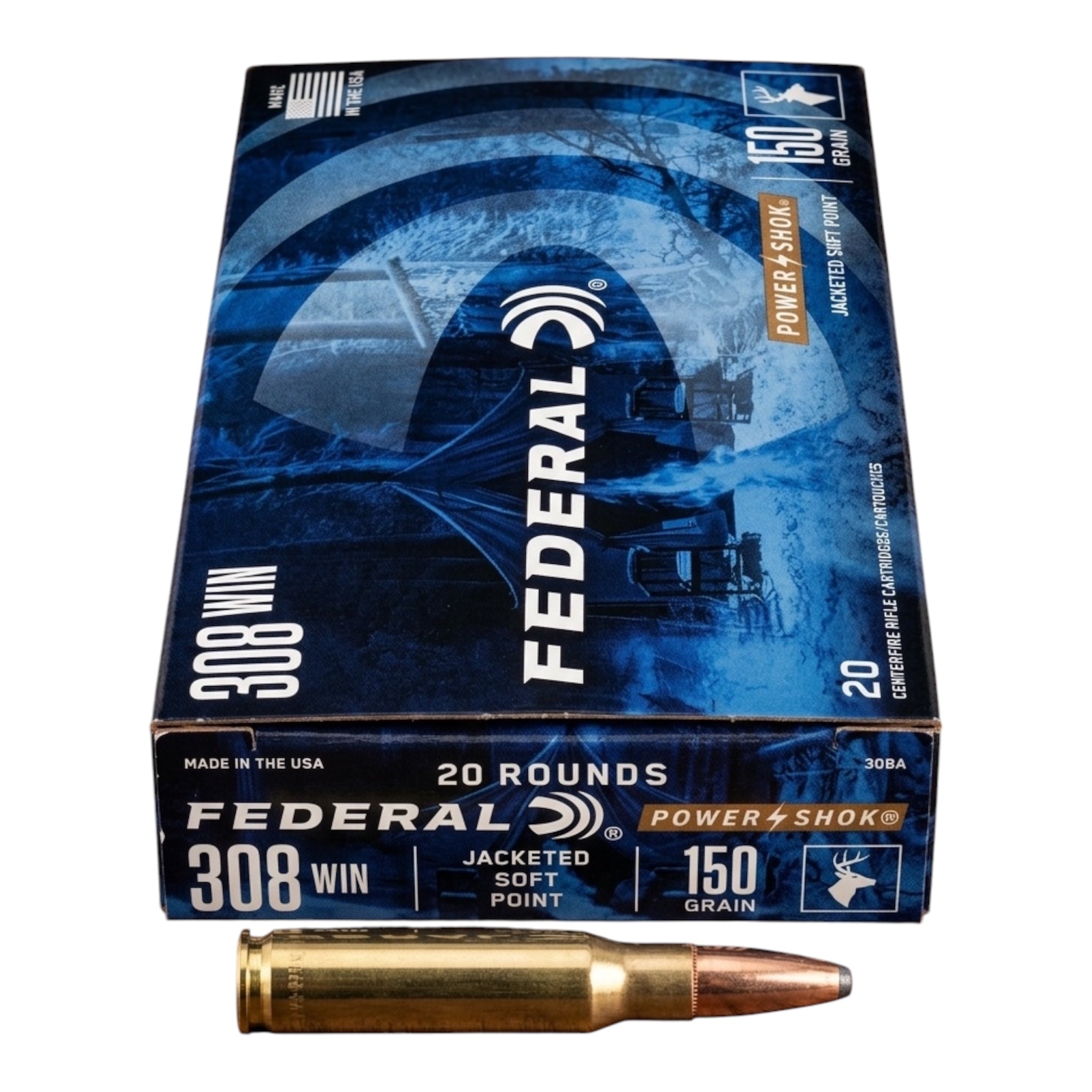 Balas .308 Federal – Caja x 20