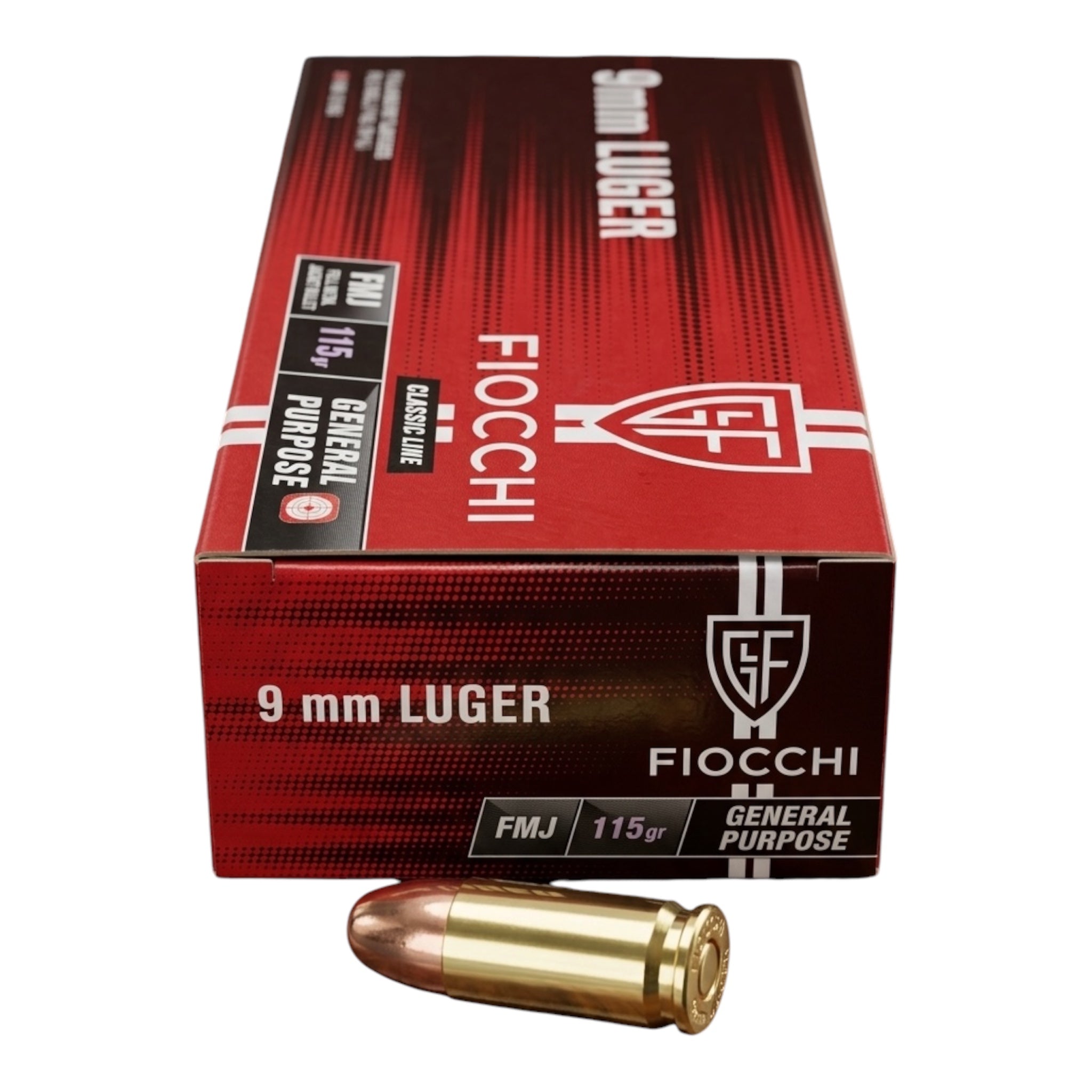 Balas 9 mm – Caja x 50