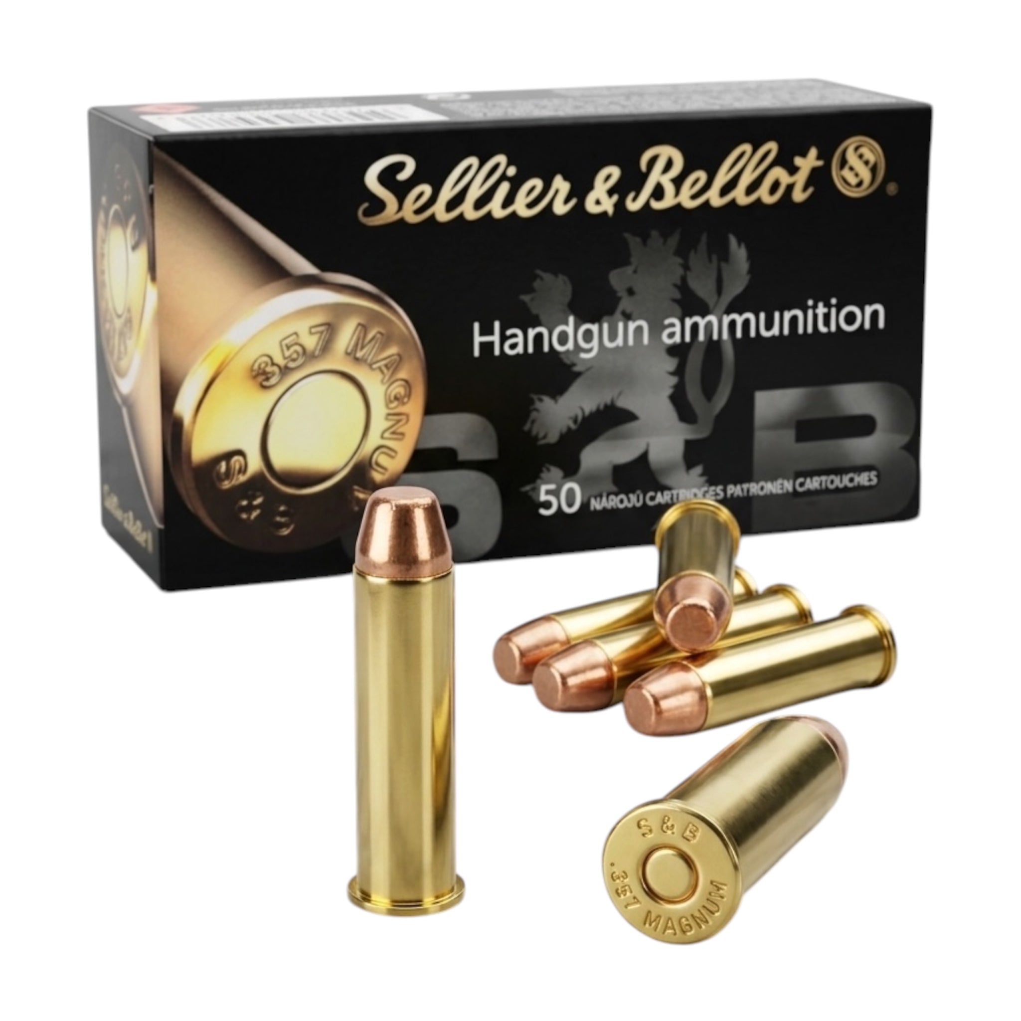 Balas .357 MAG – Caja x 50