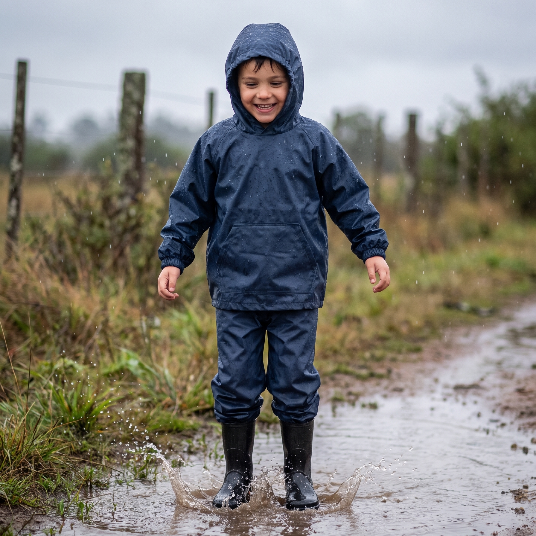 Equipo de lluvia para niño Arye Nylon/PVC