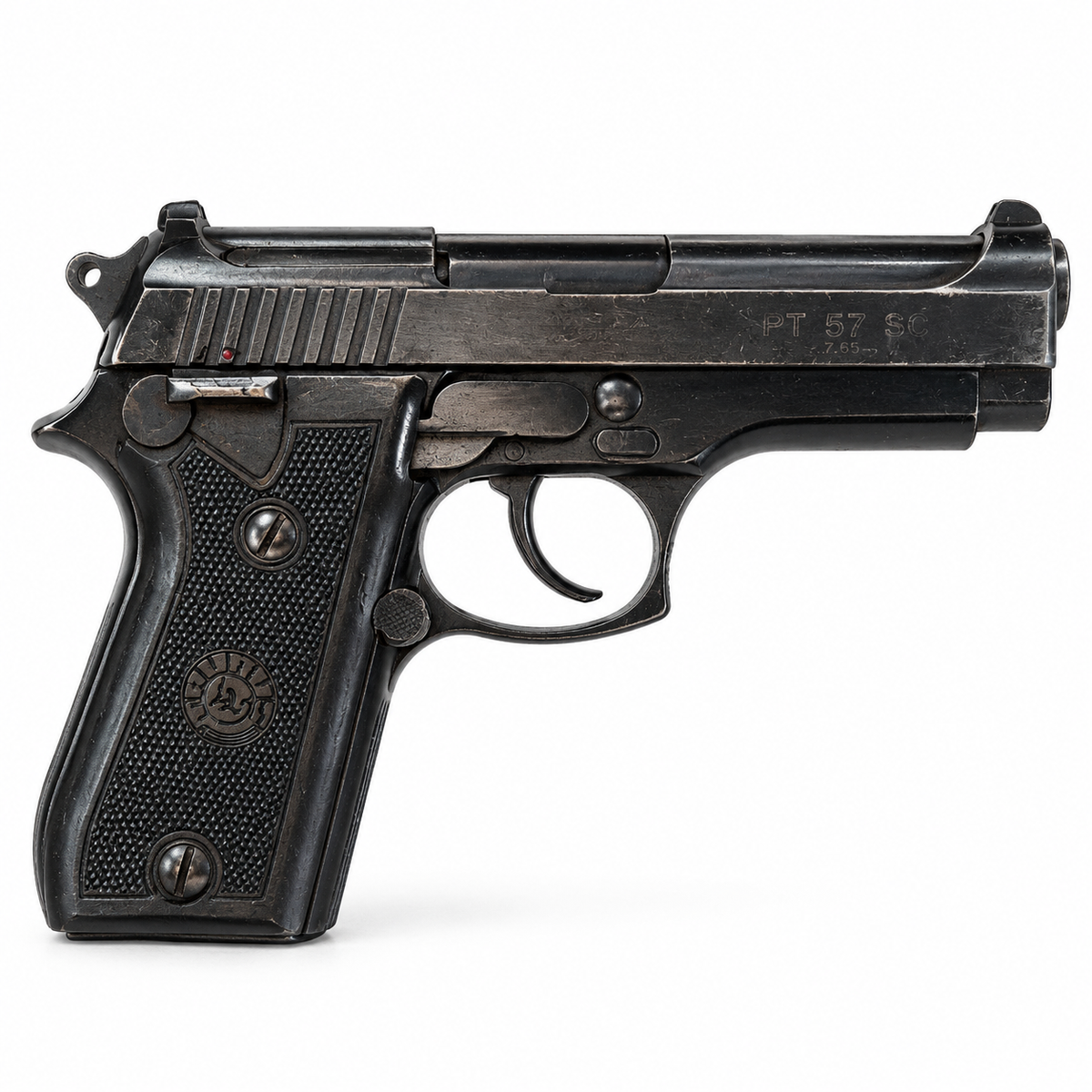 Pistola Taurus PT 57 SC Cal. 7,65mm - Usada